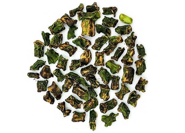 fire roasted dehydrated dried green beans